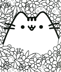 Print them all for free and have a kitty party! Pusheen Coloring Pages Coloring Home