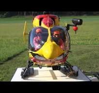 RC Scale Helicopter Securite Civile France EC-145 Fantastic detailed