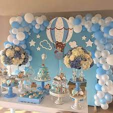How Sweet Is This Bear Hot Air Balloon Theme Baby Shower Balloons Fiesta Baby Shower Baby Bear Baby Shower