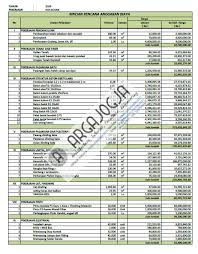 Rab rumah type 45 excel 2020 : Rab Rumah 2 Lantai Xls 2020 Content