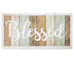 Blessed 3d Canvas Wall Art At Big Lots Wall Canvas Country Decor Rustic Country Wall Art
