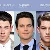 To make your face more oval looking, thad recommends going with a haircut that will add width to your forehead. 1