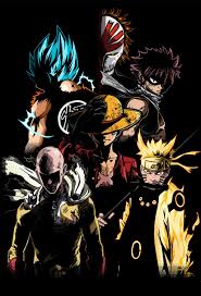 Goku Naruto Luffy Ichigo Natsu Wallpaper Do you like this video? goku naruto luffy ichigo natsu wallpaper
