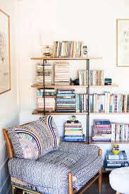 Love This As A Reading Nook Idea In The Corner Of The Living Room By The Brick Wall Fun Chair Home Interior Home Decor