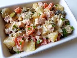 Salade Piemontaise En 2020 Salade Piemontaise Salade Recette De Cuisine Simple