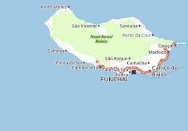 O que ver e o que fazer. Mapa Michelin Ribeira Brava Plano Ribeira Brava Viamichelin