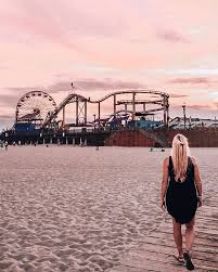 Sometimes Someone Tells You To Try Something And It Disappoints You Watching The Sunset At Santa Monica P Travel Usa Travel Around The World Santa Monica Pier