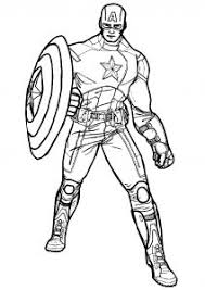 captain america free printable coloring pages for kids