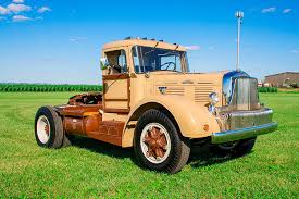 Image result for Brockway Light Blue 1949 Truck