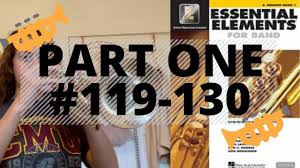 Find album reviews, stream songs, credits and award information for essential elements 2000: Essential Elements Trumpet Book One 119 130 Part 1 4 Youtube