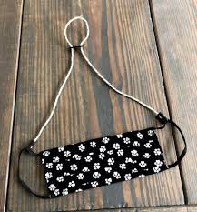 Lanyard W Adjustable Ear Saver Face Mask Straps 24 Necklace Durable Cord Made In The Usa Easy On Off Parks Shopping Driving Work Summer In 2020 Face Mask Diy Lanyard Diy
