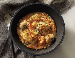 Bake for 20 minutes, until bubbly and lightly browned on top. Seafood Casserole Legal Sea Foods Marketplace