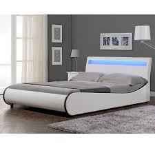 Boxspringbetten elektrisch (mit motor) im angebot große auswahl top marken viele bezahlmöglichkeiten boxspringbetten elektrisch (mit motor) jetzt bestellen! Corium Polsterbett Led Bett Valencina 140x200cm Weiss Online Kaufen Otto