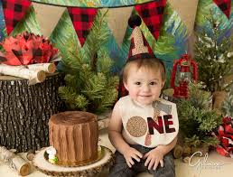 Bakingo offers a wide range of 1st birthday cakes for boys and girls. Lumberjack Birthday Cake Smash 1 Year Old Gilmore Studios Orange County Newborn Cake Smash Family And Wedding Photographer