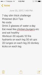 Pin By Camila Henderson On Girly Tips Slim Thick Workout Slim Thick Body Thick Body Goals