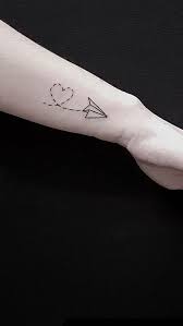 These tattoos can range from a small worded tattoo to a detailed portrait of a loved one. 85 Amazing Paper Airplane Tattoos And Meanings That Will Blow You Away Tattoo Me Now