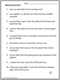 Are There Free Printables To Help Students Practice Capital Letters Capital Letters Worksheet Letter Worksheets Parts Of Speech Worksheets