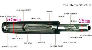 Amazon Com Office Chair Gas Lift Cylinder Universal Replacement Cylinder Pneumatic Shock 10 Size Universal Fit All Plating 120 Cylinder Gas Office Chair