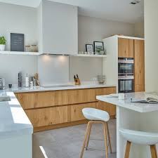 schuller contur mit titan balkeneiche echtholz furnier wohnung kuche haus kuchen schuller kuchen