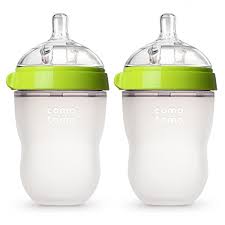 Amazon Com Comotomo Baby Bottle Green 8 Ounce 2 Count Baby