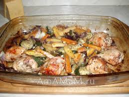 целая курица с картошкой в духовке рецепт с фото Kurica Zapechenaya S Ovoshami V Duhovke