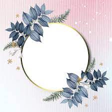 Download Premium Vector Of Luxurious Floral Wedding Frame Vector 587969 Wedding Frames Frame Design Blue Flower Png