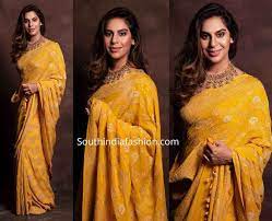 Bollywood actresses also love to jazz up their look in south indian sarees. Saree Look For Wedding Guest Off 73 Buy