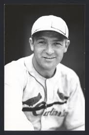 AL ECKERT Real Photo Postcard RPPC 1935 St. Louis Cardinals George Burke