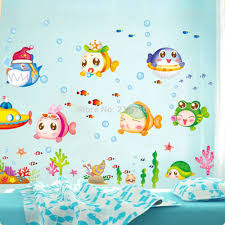 Check spelling or type a new query. Cartoon Cute Underwater World Fish Bubble Diy Wall Sticke Wallpaper Stickers Art Decor Mural Kid S Child Room Decal 50 70cm Wallpaper Sticker Wall Stickdecoration Murale Aliexpress