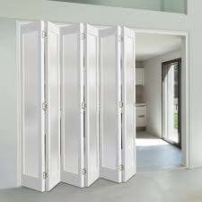 Slimline Weekamp 6 Folding Marston White Doors Frosted Glass Prefi In 2020 Folding Doors Folding Doors Interior Internal Sliding Doors