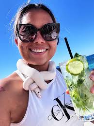 Sun bath my baby little 🏖️