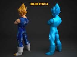 Majin Vegeta 3d Model 3d Model Character 3d Model 3d Animation
