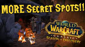 5 MORE Secret Locations for Season of Discovery - Phase 2 and beyond! WoW  Classic - YouTube