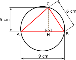 The triangle inside the circle would be the alcoholics anonymous symbol. Find Circle Radius By Given Triangle Inside Mathematics Stack Exchange