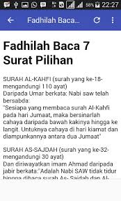 Artikel yang menyajikan daftar surat dalam al quran dan jumlah ayatnya yang berisi 114 surat dan 6236 ayat, disajikan dalam bentuk tabel sehingga akan memudahkan anda dalam mengetahui. Surat Pilihan Dalam Alquran For Android Apk Download