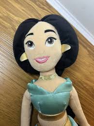 NWT DISNEY STORE Winter Jasmine Plush Doll 18"H Aladdin Princess $35.99