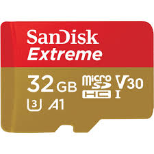Sandisk 32gb Extreme Uhs I Microsdhc Memory Sdsqxaf 032g Gn6ma