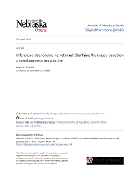 Inferences at encoding vs. retrieval: Clarifying the issues based