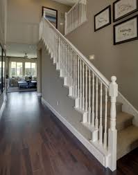 Painting wood appears to be such an elemental, foolproof project that many people rush the job along or attempt shortcuts that produce poor results. C046cfce550990cb594d9483aebbc153 Jpg 806 1024 White Banister Banister Remodel White Stairs