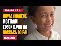 URGENTE! NOVAS IMAGENS MOSTRAM EDSON DAVI DE CABELO SECO NA BARRACA DO PAI  ANTES DE DESPARECER!