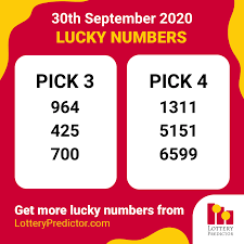 Pin On Pick 3 And Pick 4