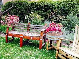 Bespoke seating with wooden bench style seating utilises space efficiently. 15 Garden Bench Ideas For Your Backyard