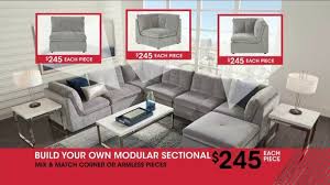 Go modular zum kleinen preis bestellen. Rooms To Go January Clearance Sale Tv Commercial Modular Sectional Ispot Tv