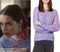Me Before You: Lou's Purple Fluffy Jumper