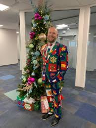 Harry connick jr., whose original song the happy elf inspired this cheerful, animated christmas special, provides the voice of a narrator straightening out a couple of misguided kids who think they've got santa fooled about we're doing our best to make sure our content is useful, accurate and safe. The Best Way To Spread Christmas Cheer Is To Wear This Suit For All To Peer Christmas