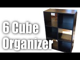 Buy cube storages furniture 6 shelves and get the best deals at the lowest prices on ebay! Giantex Black 6 Cube Organizer Storage Shelf Bookcase Setup And Review Youtube