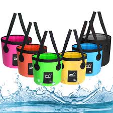 Vingli 50 gallon collapsible rain barrel, portable water storage tank, rainwater collection system downspout, water catcher container with filter spigot overflow kit 3.7 out of 5 stars 1,399 $42.99 $ 42. Collapsible Bucket Esthesia 5 Gallon Bucket Multifunctional Portable Collapsible Wash Basin Folding Bucket Water Container Fishing Bucket For Travelling Camping Hiking Fishing Gardening Shopee Singapore