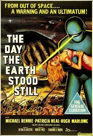 O dia em que a terra parou (pt); The Day The Earth Stood Still 1951 Science Fiction Movie Etsy