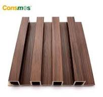 Panel de pared decorativo para exteriores e interiores, madera, PVC, WPC