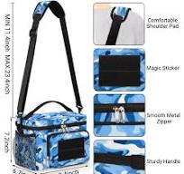 Amazon.com: GzLeyigou Insulated Tactical Lunch Bag, Fashion ...
